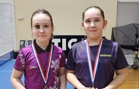 Stolnotenisačicama MGK Drave četiri medalje u Šenkovcu: Mila Hrkec uvjerljivo dohvatila zlato