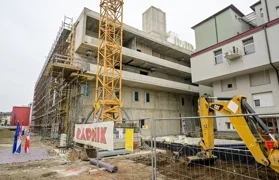 Centralni operacijski blok Opće bolnice Varaždin, vrijedan 45 milijuna eura, bit će završen u roku