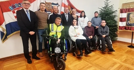 Župan Stričak članovima Boćarskog kluba cerebralne i dječje paralize Varaždin čestitao na odličnim rezultatima