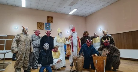 Sveti Nikola, u organizaciji udruge "Petrajski Kurent", obišao naselja u Općini Petrijanec