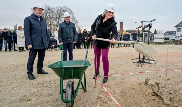 Polaganje kamena temeljca za novi zgradu dječjeg vrtića u Trnovcu Bartolovečkom