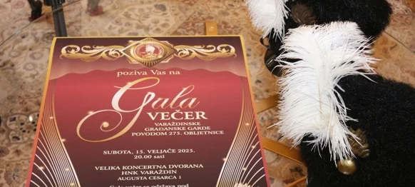Varaždinska građanska garda najavila &bdquo;Gala večer&ldquo; povodom 275. obljetnice