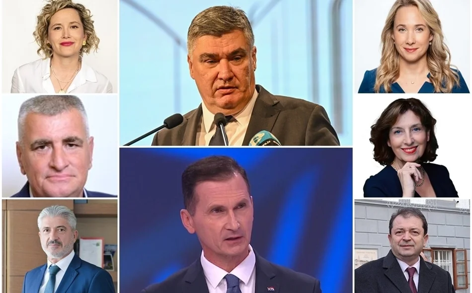 U ponoć nastupa izborna šutnja pred predsjedničke izbore na kojima Hrvati biraju između osmero kandidatkinja i kandidata