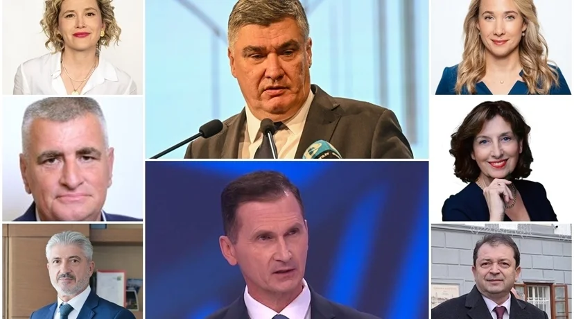 U ponoć nastupa izborna šutnja pred predsjedničke izbore na kojima Hrvati biraju između osmero kandidatkinja i kandidata