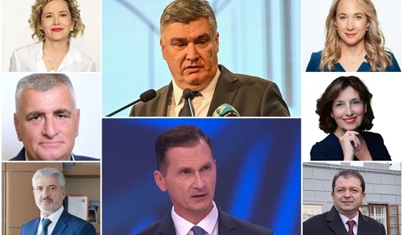 U ponoć nastupa izborna šutnja pred predsjedničke izbore na kojima Hrvati biraju između osmero kandidatkinja i kandidata