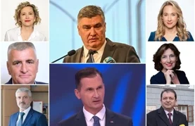 U ponoć nastupa izborna šutnja pred predsjedničke izbore na kojima Hrvati biraju između osmero kandidatkinja i kandidata