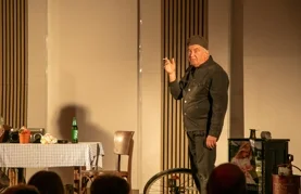 U velikoj dvorani Doma kulture u Sračincu izvedena monodrama "Dimnjačar"