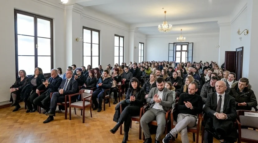 Svečanost dodjele učeničkih i studentskih stipendija u dvorani Glazbene škole Varaždin