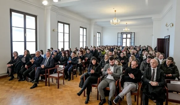 Svečanost dodjele učeničkih i studentskih stipendija u dvorani Glazbene škole Varaždin