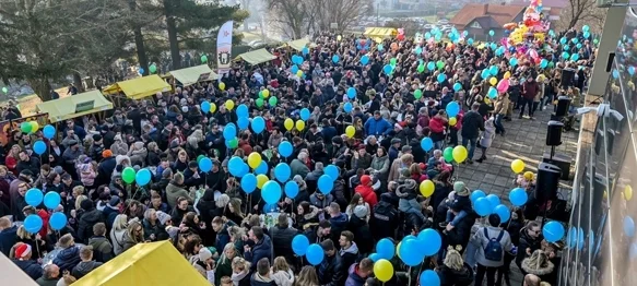 ZIHER JE ZIHER Stotine veselih malih i velikih Novomarofčana u novu 2025. godinu ušlo u podne!