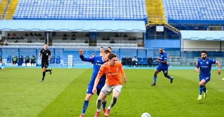 Leon Belcar u susretu protiv Dinama