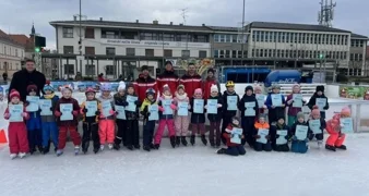 Uspješno završena Škola klizanja na Kapucinskom trgu u Varaždinu