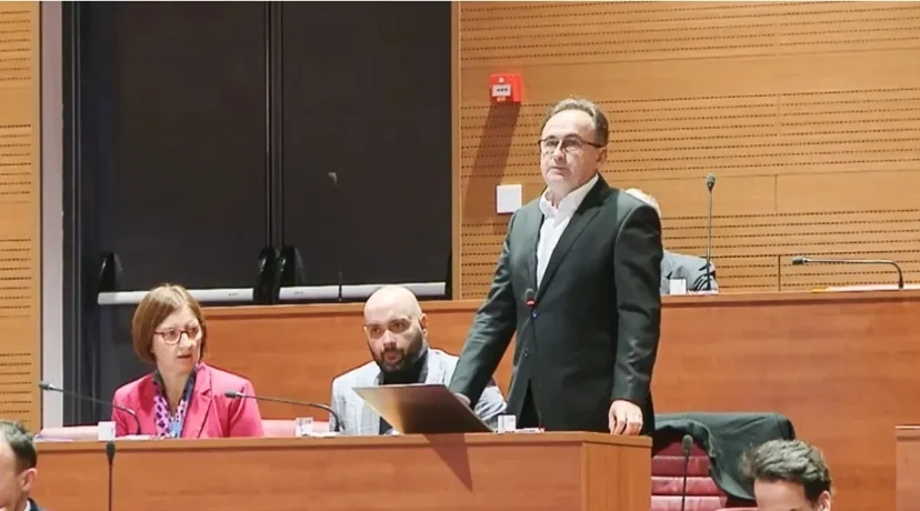 Dubravko Bilić u Hrvatskom saboru