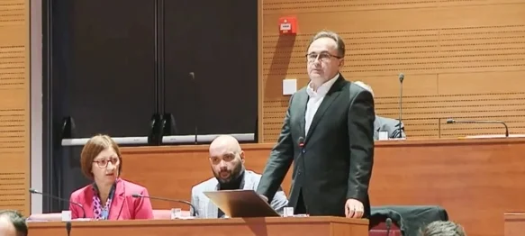 Dubravko Bilić u Hrvatskom saboru