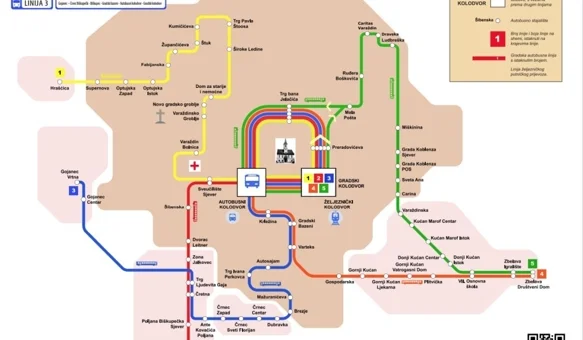Na snagu stupio novi vozni red i sustav linija „gradskih buseka“ u Varaždinu