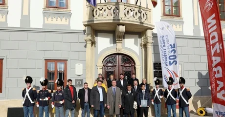 Sudionici Svjetskog rukometnog prvenstva u varaždinskoj gradskoj vijećnici