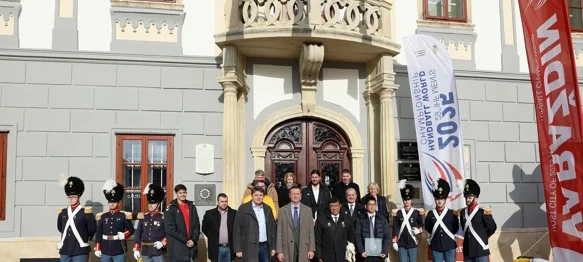 Sudionici Svjetskog rukometnog prvenstva u varaždinskoj gradskoj vijećnici