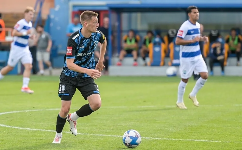 Ivan Nekić u dresu Nogometnog kluba Varaždin