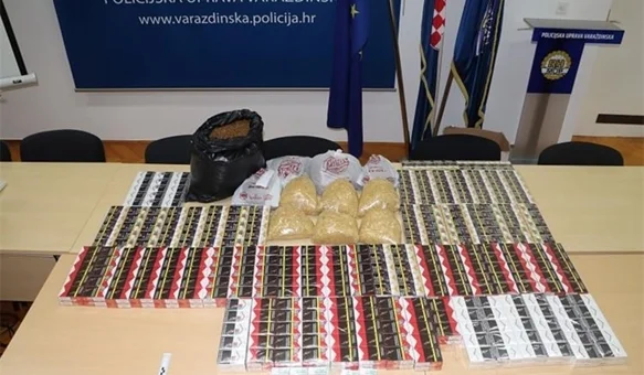 Policija pretražila stan 60-ogodišnjaka: pronašli 644 kutija cigareta i 11 kilograma duhana