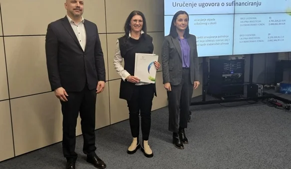 Ugovore je preuzela čakovečka gradonačelnica Ljerka Cividini