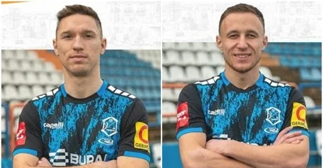 Matej Vuk i Atdhe Mazari u dresovima varaždinskog nogometnog prvoligaša