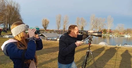 FOTO Ptičarenje sve popularnije: durbinama i dalekozorima upoznali bogatstvo ptičjeg svijeta na vodama sjeverne Hrvatske