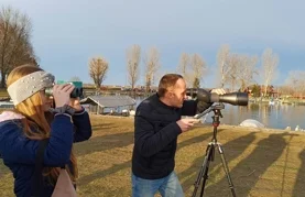 FOTO Ptičarenje sve popularnije: durbinama i dalekozorima upoznali bogatstvo ptičjeg svijeta na vodama sjeverne Hrvatske
