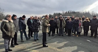 Svečano obilježena 33. obljetnica povijesnog preleta pilota Danijela Borovića borbenim MIG-om 21