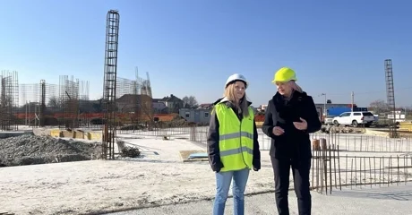 Tijek radova na novom dječjem vrtiću obišla je načelnica Verica Vitković