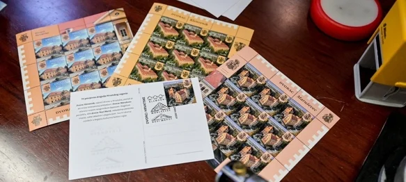U Županijskoj palači promovirana poštanska marka &bdquo;"Dvorci Hrvatske" &ndash; Klenovnik &ndash; Maruševec &ndash; Novi Marof&ldquo;
