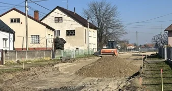 Radovi na sanaciji Ulice Gustava Krkleca u naselju Trnovec
