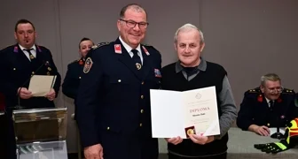 FOTO Na Skupštini DVD-a Lepoglava najavljen novi vatrogasni centar, Miroslavu Žuniću spomenica za 60 godina vatrogastva