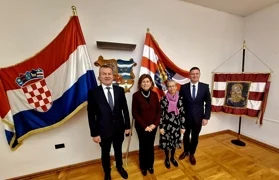 Župan Anđelko Stričak priredio prijam za veleposlanicu Portugalske republike Nj.E. Mariu Manuel Quintela Batista Dur&atilde;o