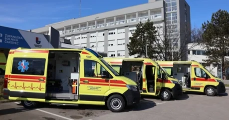 Zavodu za hitnu medicinu stigla nova vozila i oprema vrijedni gotovo 500.000 eura