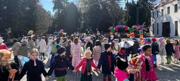 FOTO Vesele male maškare donijele zabavu na Europski trg u Varaždinu