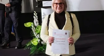 Marijani Jambrešić, varaždinskoj gradskoj službenici, zahvalnica za izuzetan doprinos razvoju sustava civilne zaštite