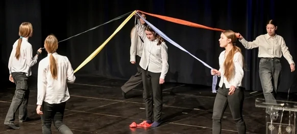 FOTO Osnovna škola Breznički Hum i Medicinska škola Varaždin domaćini LiDraNa za dramsko-scenski izraz