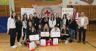 FOTO Osnova škola Gustava Krkleca u Maruševcu ugostila natjecanje ekipa prva pomoći mladih Hrvatskog Crvenog križa