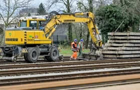 Obnova pruge na varaždinskom željezničkom kolodvoru