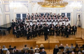 Varaždinski tamburaški orkestar nastupa na festivalu „Dani zborske i orkestralne glazbe” u njemačkom Ravensburgu