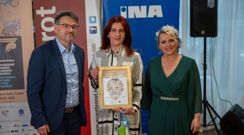 Nagrada je u ime Turističke zajednice grada Varaždina primila Smiljana Mlakar