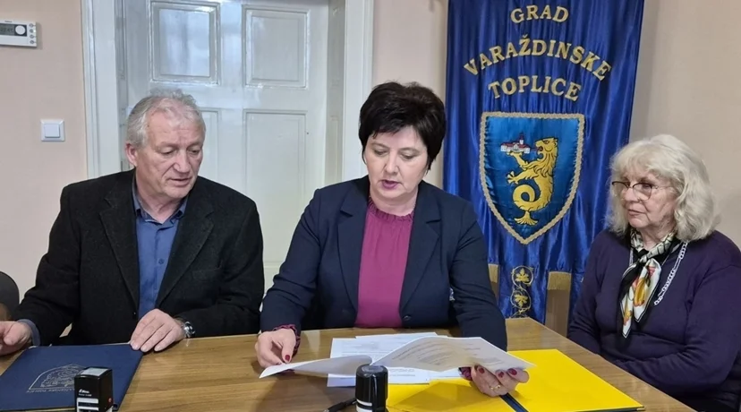 Potpisivanje ugorova za izgradnju dječjeg vrtića u Varaždinskim Toplicama