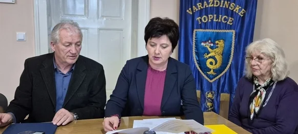 Potpisivanje ugorova za izgradnju dječjeg vrtića u Varaždinskim Toplicama