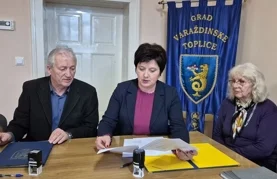 Potpisivanje ugorova za izgradnju dječjeg vrtića u Varaždinskim Toplicama