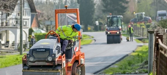 Župan Anđelko Stričak u nazočnosti načelnika Općine Maruševec Maria Klapše obišao radove na uređenju županijske prometnice