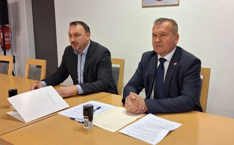 Potpisan sporazum o sufinanciranju radova na obnovi Upravne zgrade u Novom Marofu