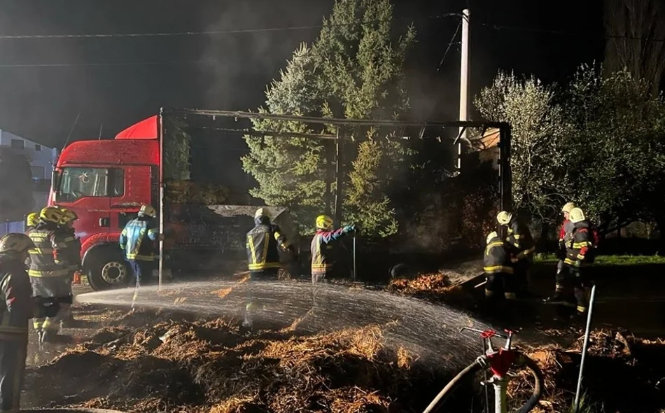 U Podrutama gorio kamion, gasili ga novomarofski DVD-ovci, šteta prelazi 15.000 eura