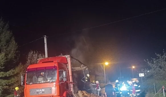 U Podrutama gorio kamion, gasili ga novomarofski DVD-ovci, šteta prelazi 15.000 eura