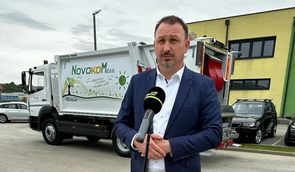 Novi Marof kupio komunalno vozilo za prikupljanje otpada