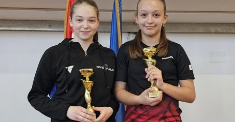 Stolni tenis: Tena Špoljarić i Lara Zadravec doprvakinje Hrvatske